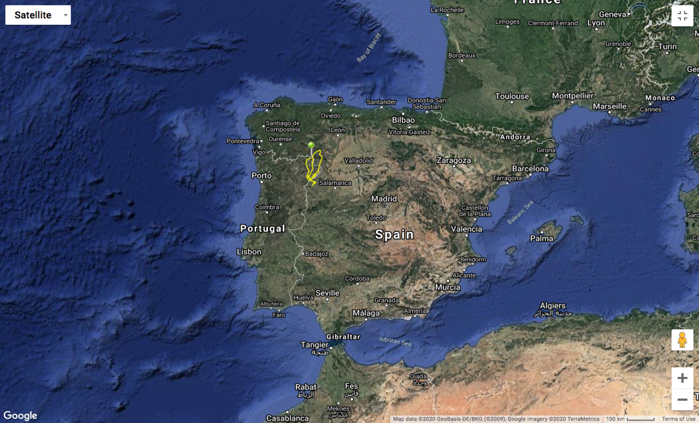 Mapa de navega��o Grifo